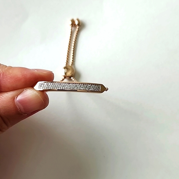 Monica Vinader Baja Shinny Pave Diamond Bracelet - Picture 2 of 8